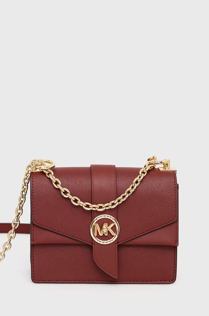 MICHAEL Michael Kors Kožená kabelka - Pepit.cz