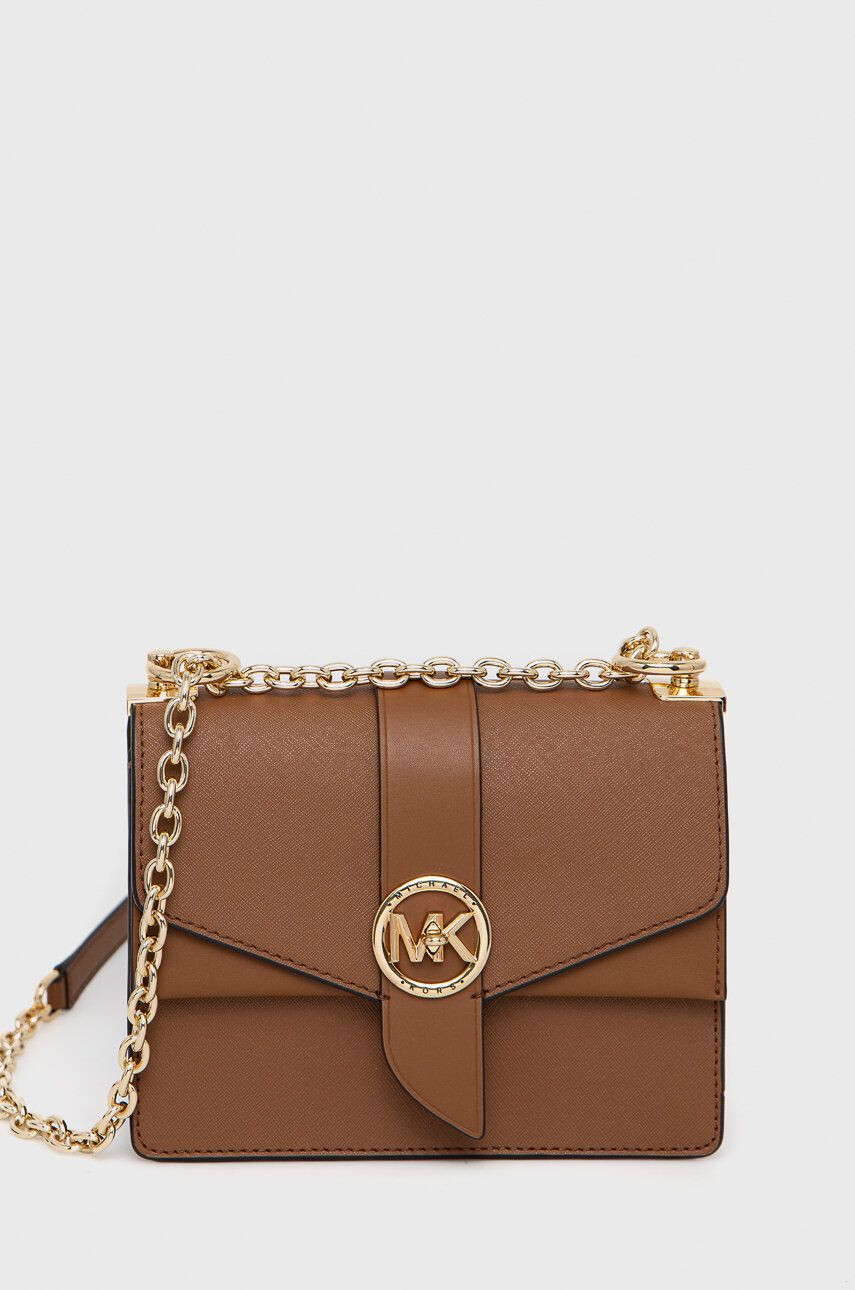 MICHAEL Michael Kors Kožená kabelka - Pepit.cz