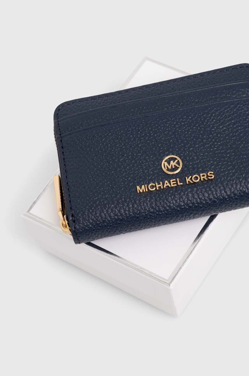 MICHAEL Michael Kors Kožená peněženka černá barva - Pepit.cz