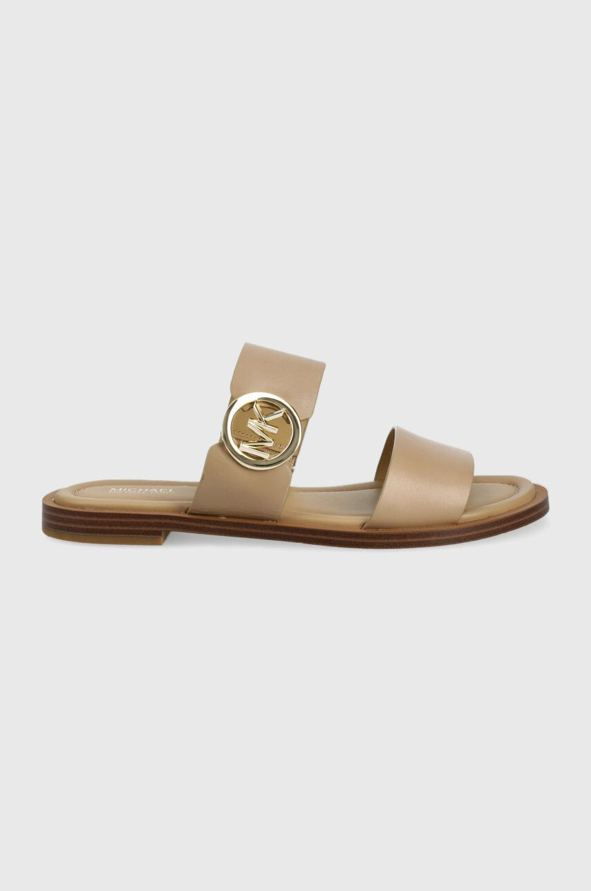 MICHAEL Michael Kors Kožené pantofle Michael Kors Summer Sandal - Pepit.cz