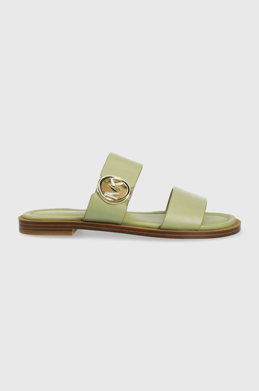 MICHAEL Michael Kors Kožené pantofle Summer Sandal - Pepit.cz