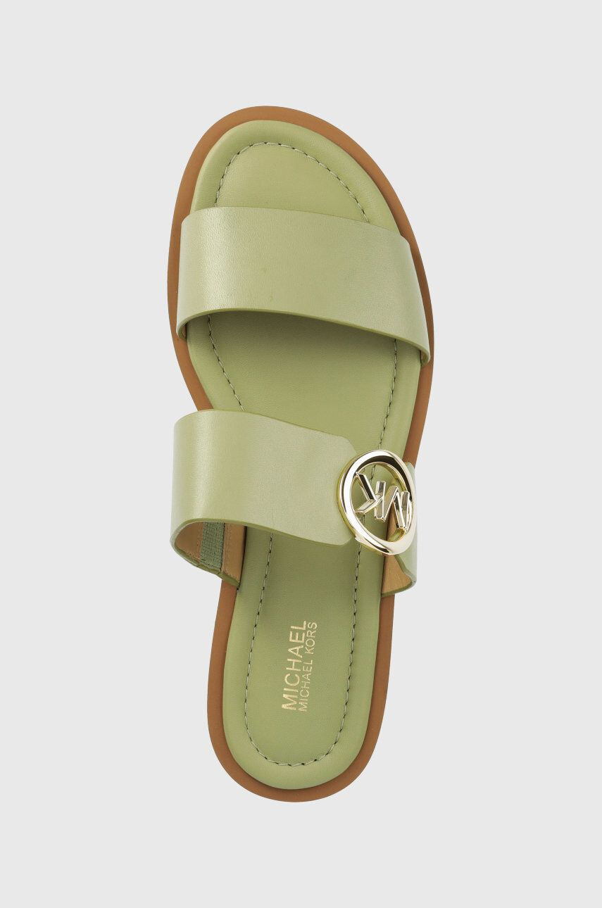 MICHAEL Michael Kors Kožené pantofle Summer Sandal - Pepit.cz