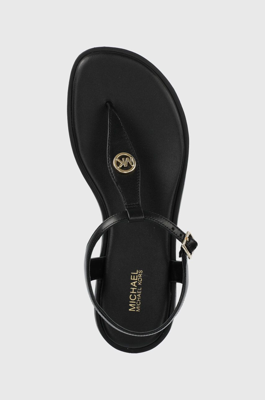 MICHAEL Michael Kors Kožené sandály Mallory Thong - Pepit.cz