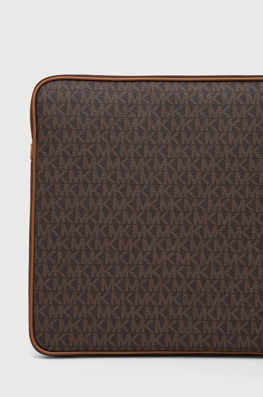 MICHAEL Michael Kors Obal na notebook hnědá barva - Pepit.cz