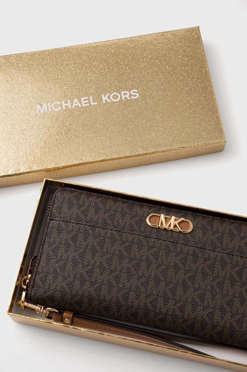 MICHAEL Michael Kors Peněženka hnědá barva - Pepit.cz