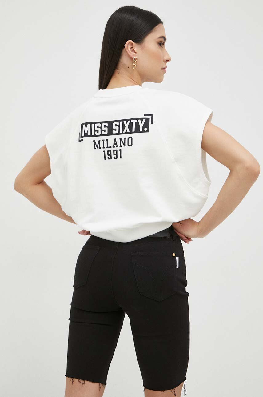 Miss Sixty Top dámský bílá barva - Pepit.cz