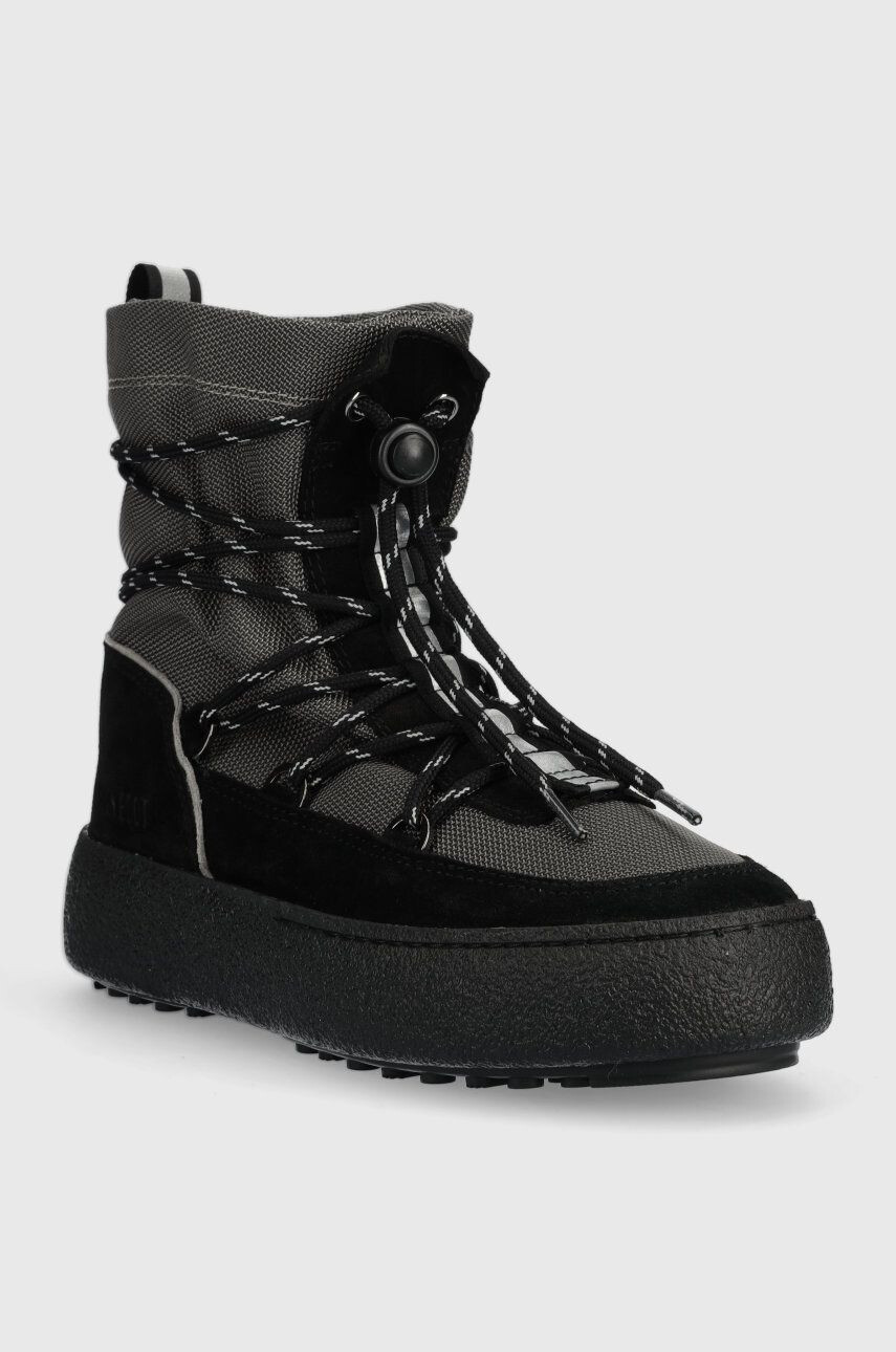 Moon Boot Sněhule Mtrack Citizen pánské černá barva 24400300.BLACKGREY-BLACKGREY - Pepit.cz