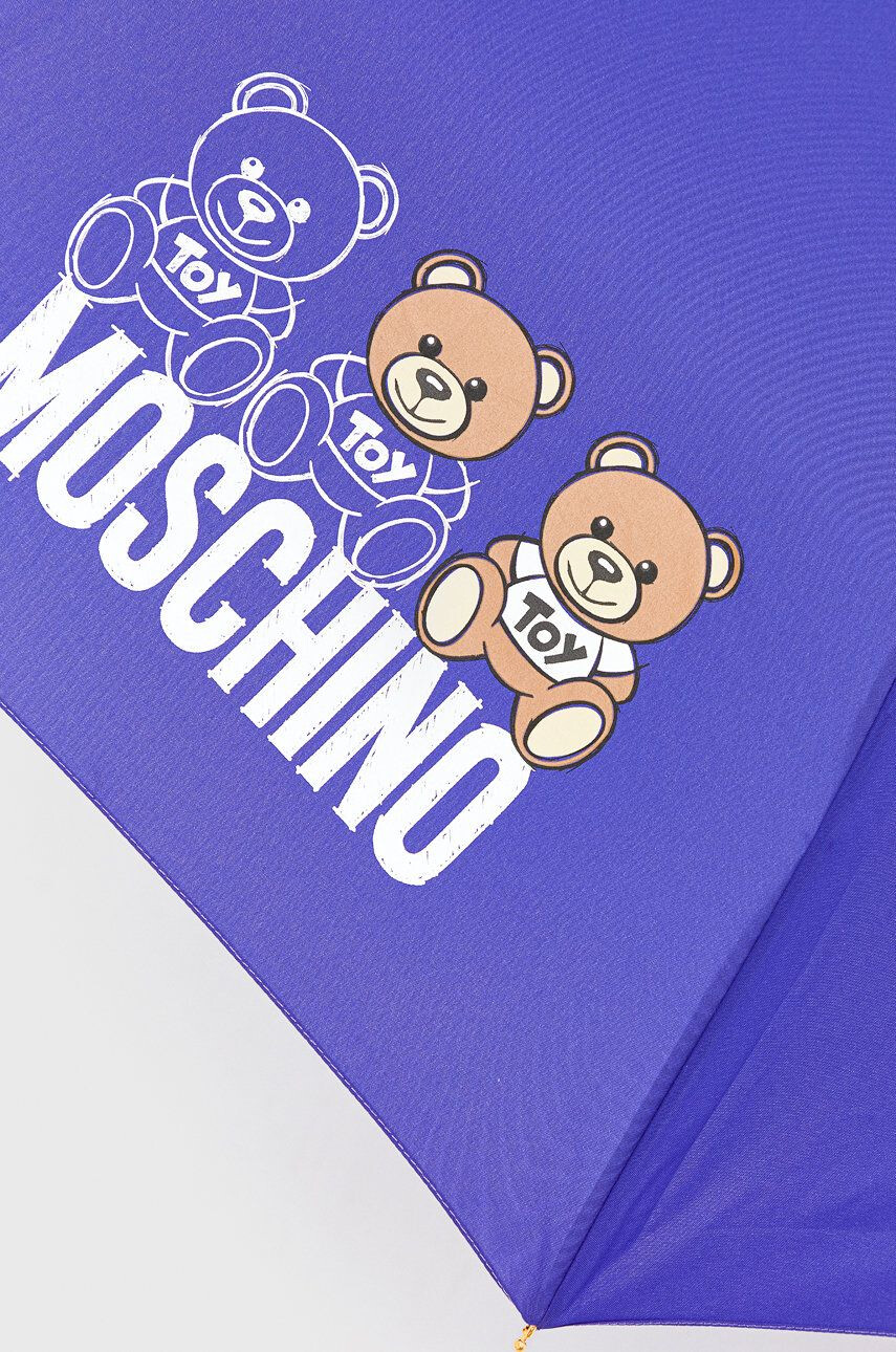 Moschino Deštník fialová barva - Pepit.cz