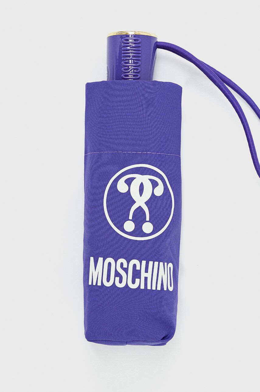 Moschino Deštník fialová barva - Pepit.cz