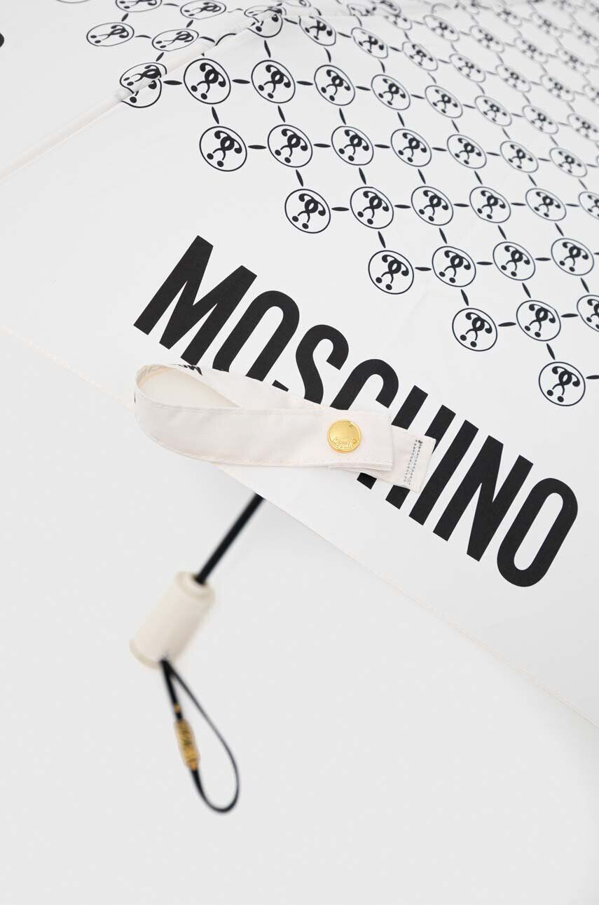 Moschino Deštník béžová barva - Pepit.cz