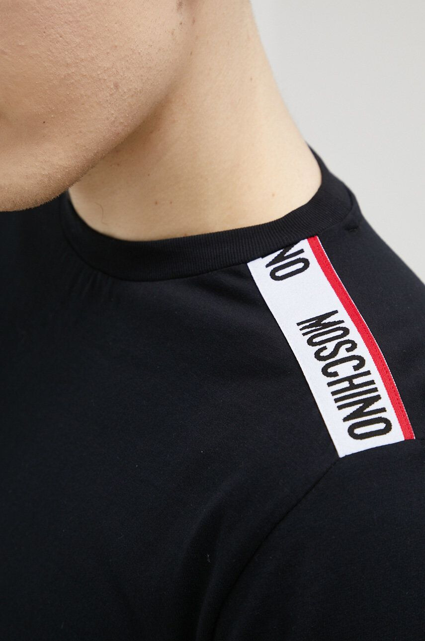 Moschino Underwear Bavlněné pyžamové tričko - Pepit.cz