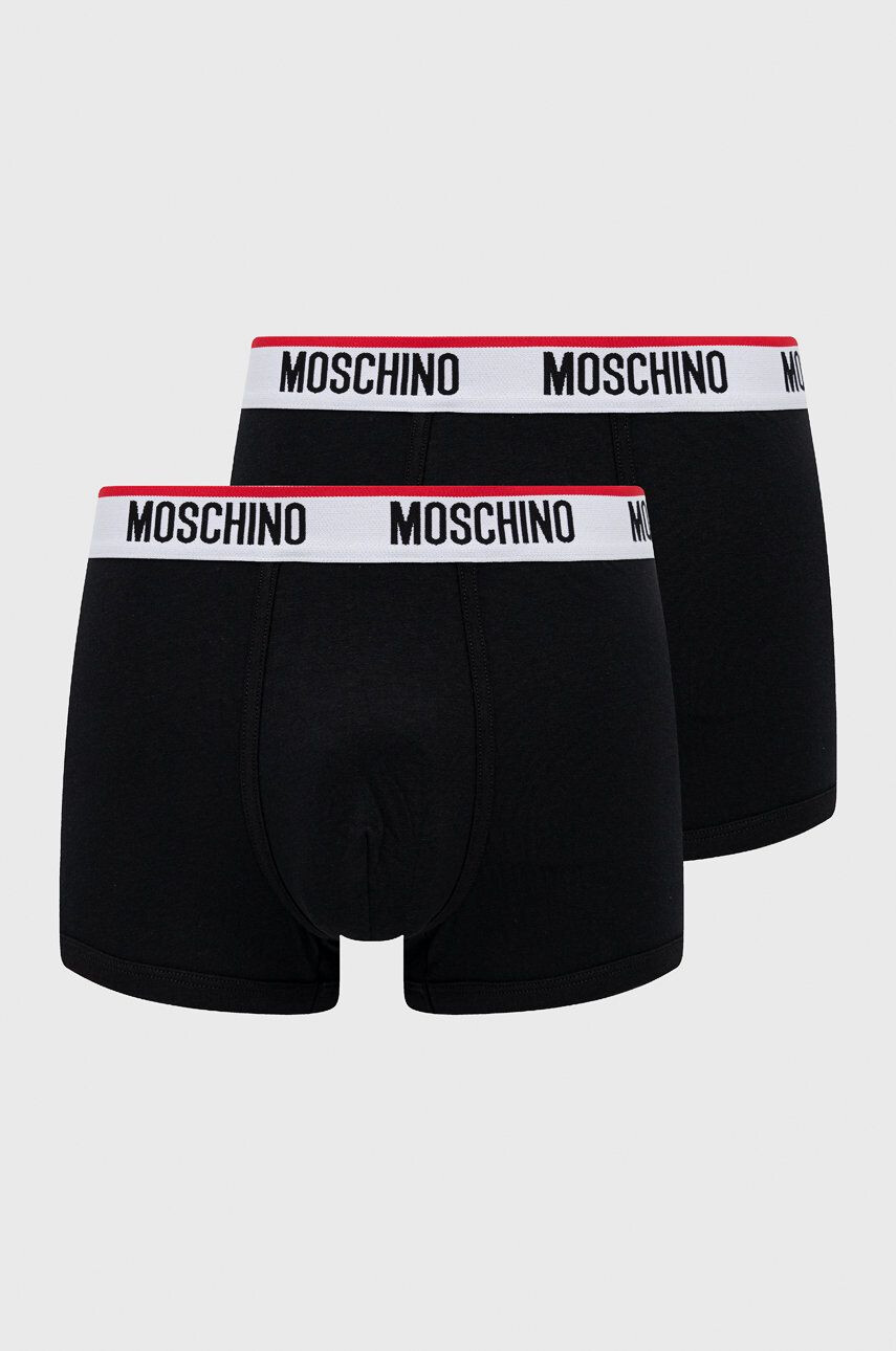 Moschino Underwear Boxerky pánské černá barva - Pepit.cz