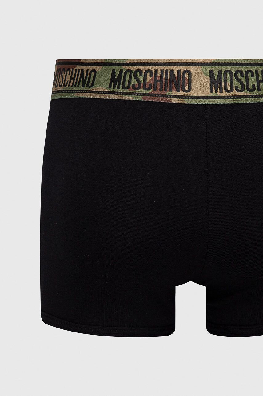 Moschino Underwear Boxerky pánské černá barva - Pepit.cz