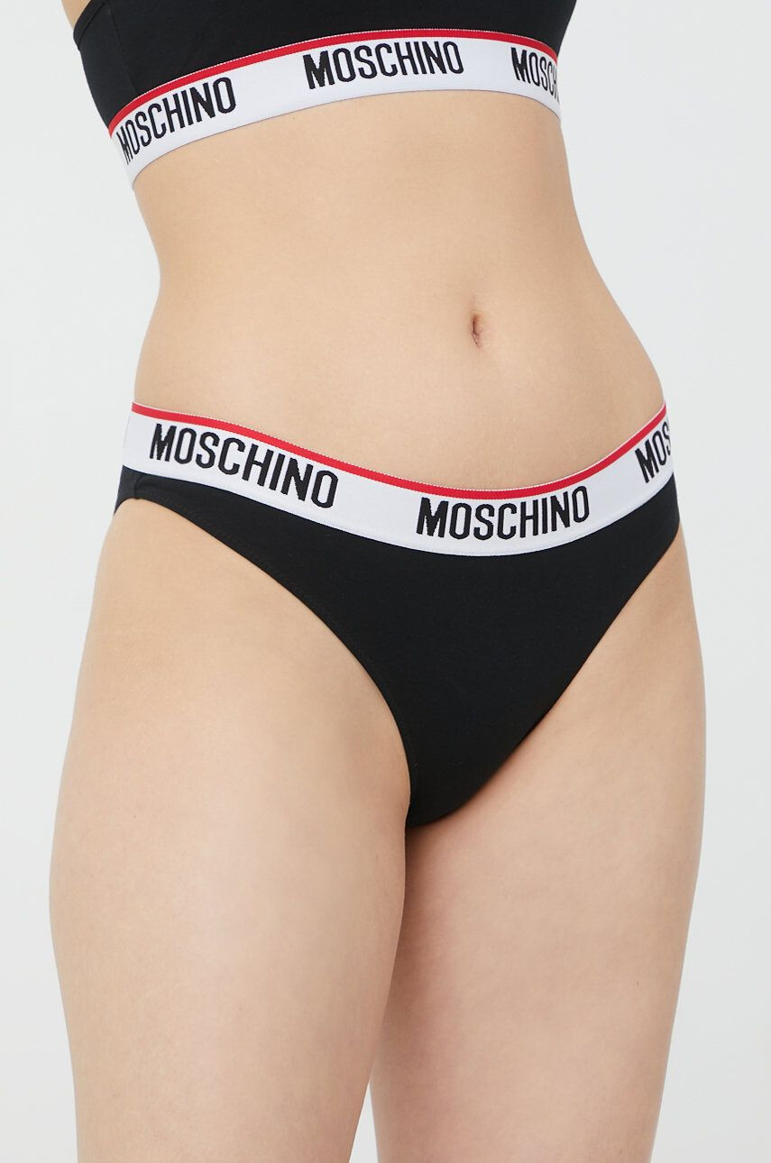 Moschino Underwear Kalhotky černá barva - Pepit.cz