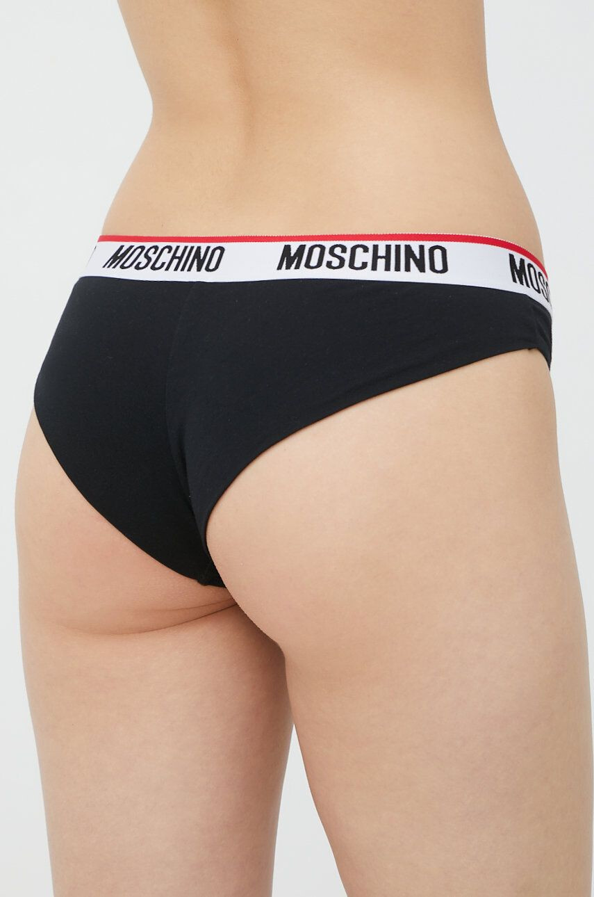 Moschino Underwear Kalhotky černá barva - Pepit.cz