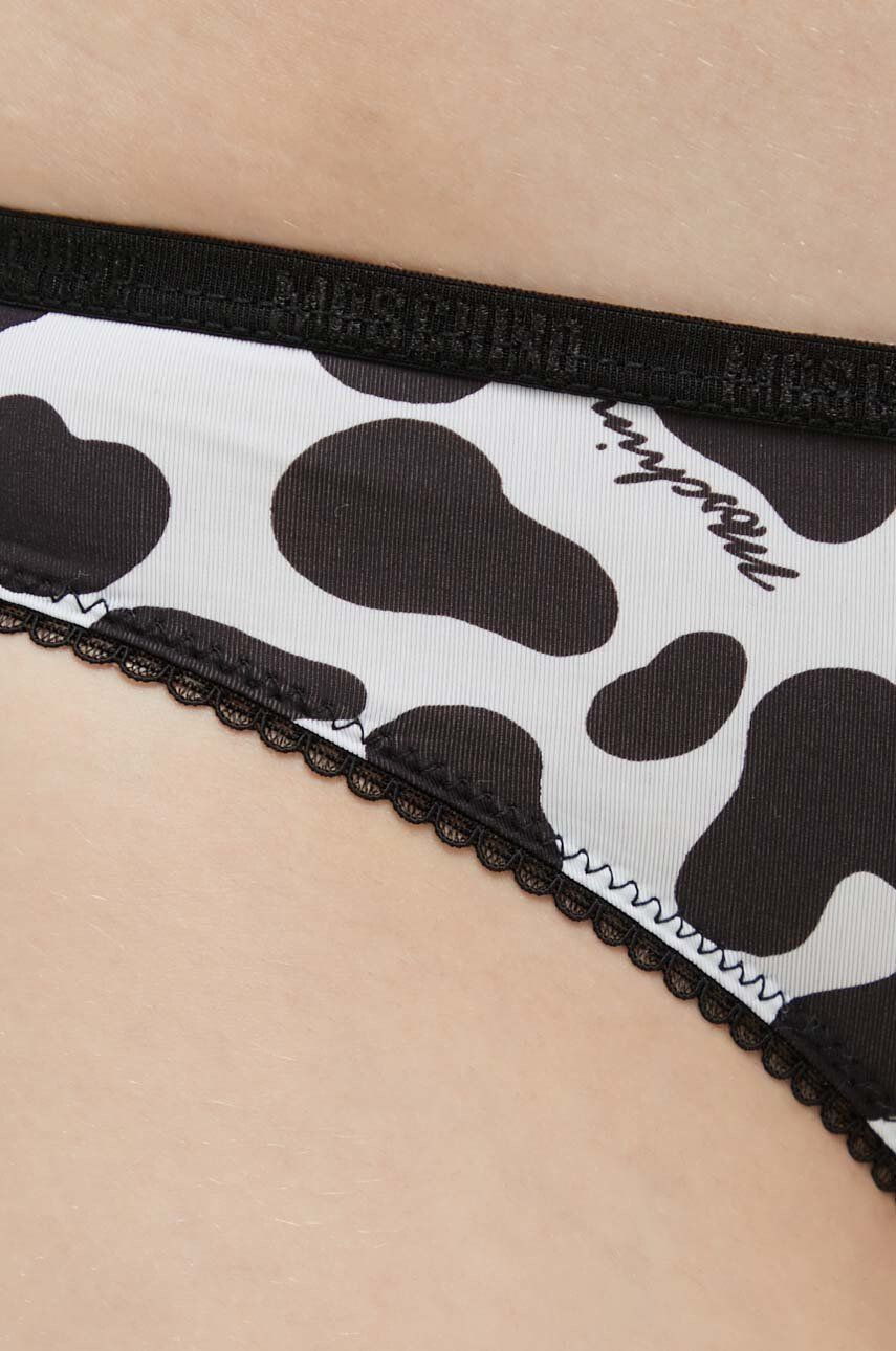 Moschino Underwear Kalhotky brazilky 3-pack černá barva - Pepit.cz