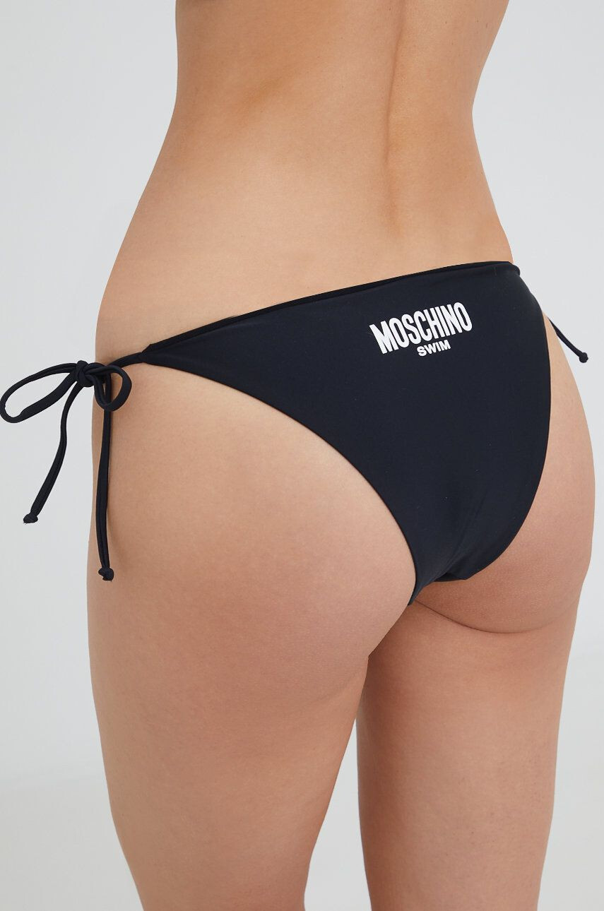 Moschino Underwear Plavkové kalhotky černá barva - Pepit.cz