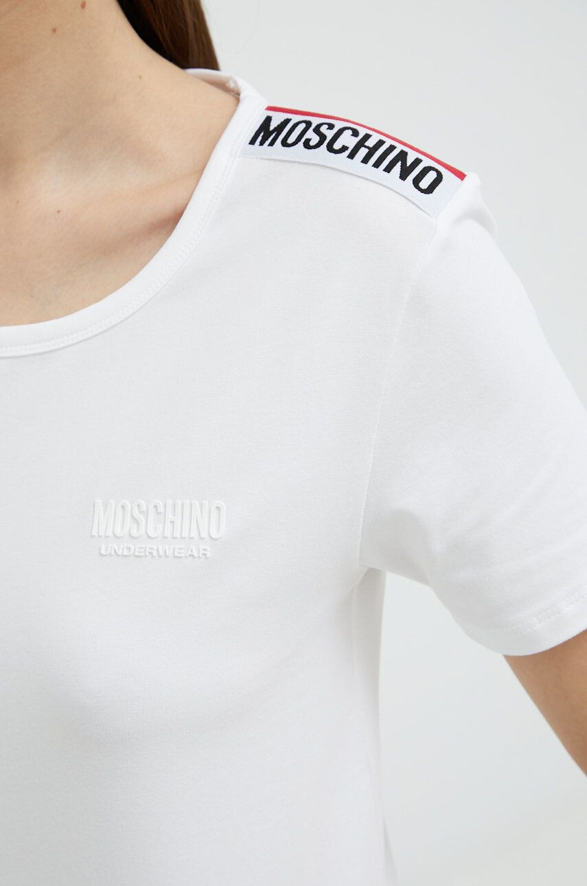 Moschino Underwear Tričko bílá barva - Pepit.cz