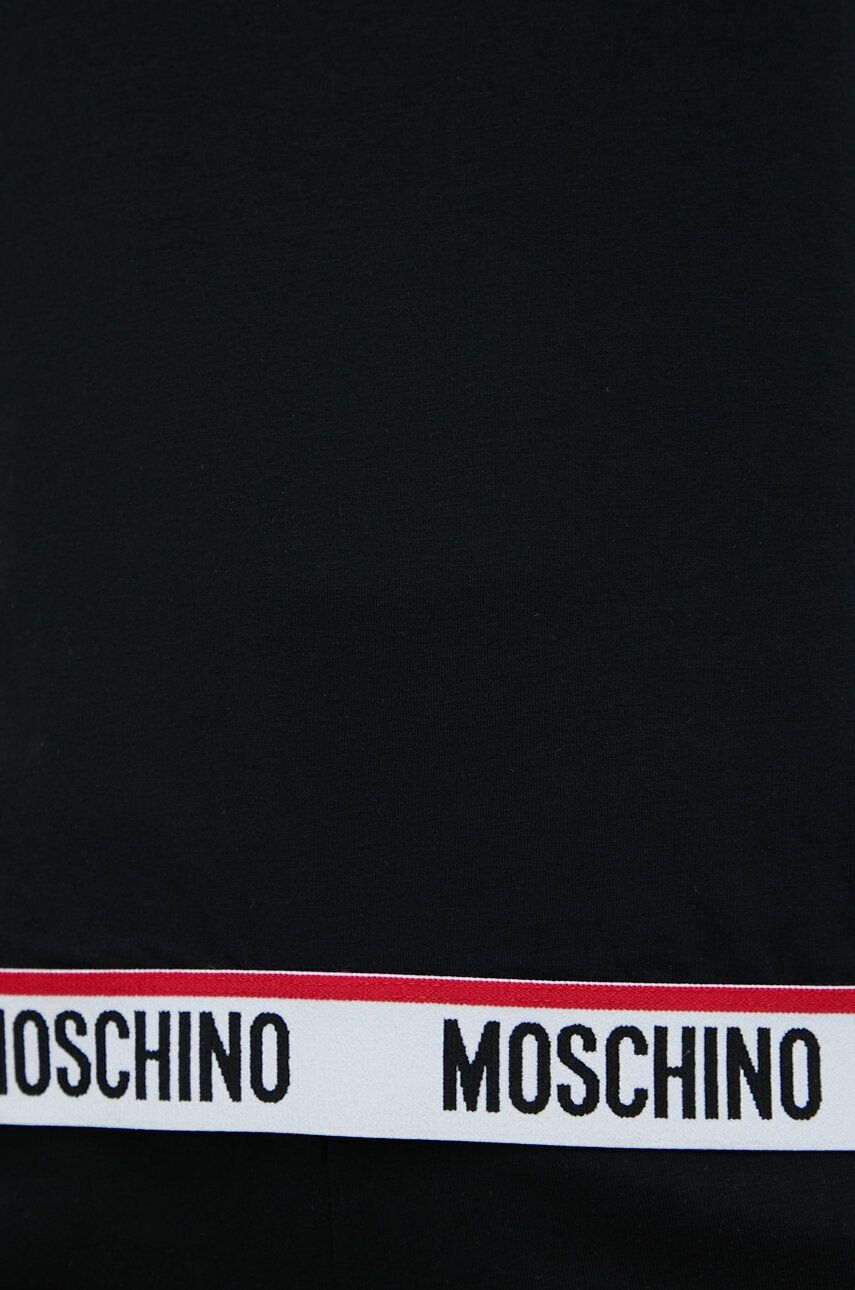 Moschino Underwear Tričko černá barva - Pepit.cz