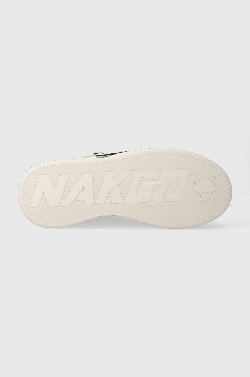 Naked Wolfe Kožené sneakers boty City bílá barva - Pepit.cz