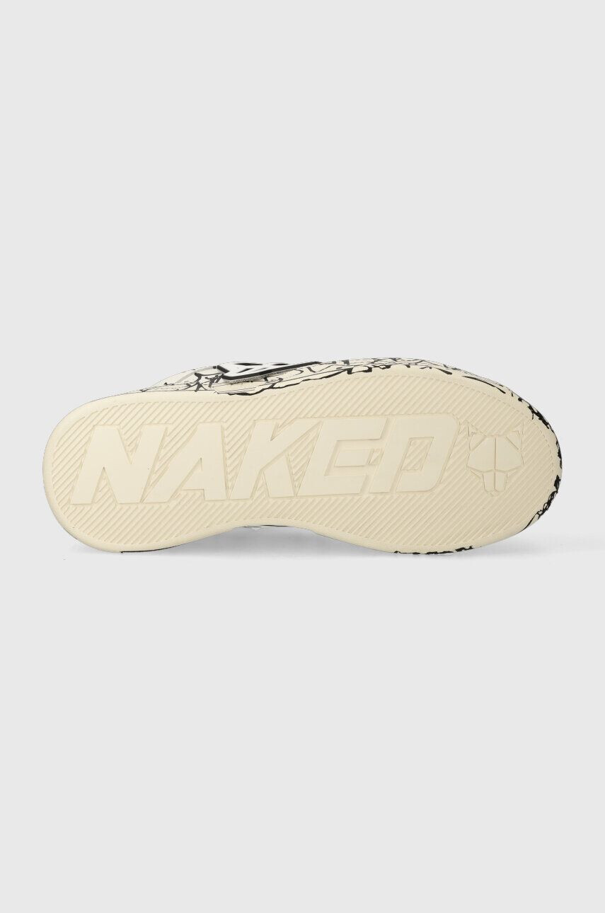 Naked Wolfe Kožené sneakers boty Kosa bílá barva - Pepit.cz