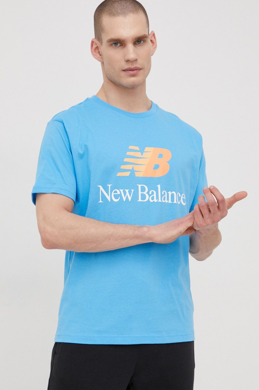 New Balance Bavlněné tričko - Pepit.cz