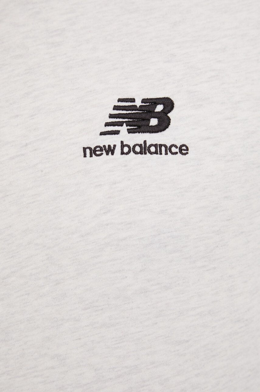 New Balance Bavlněné tričko černá barva MT31541BK-1BK - Pepit.cz