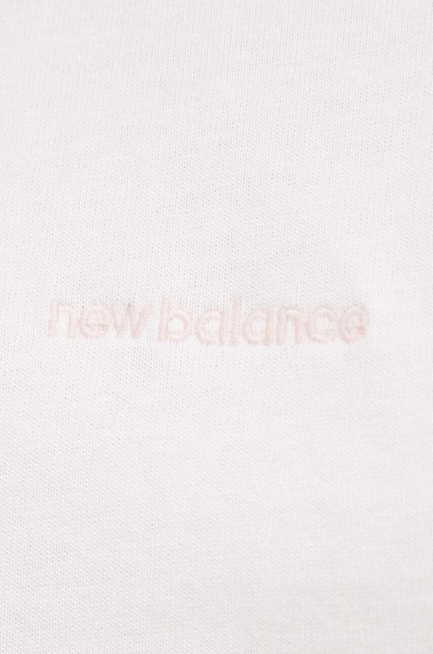 New Balance Bavlněné tričko růžová barva WT23556WAN-WAN - Pepit.cz