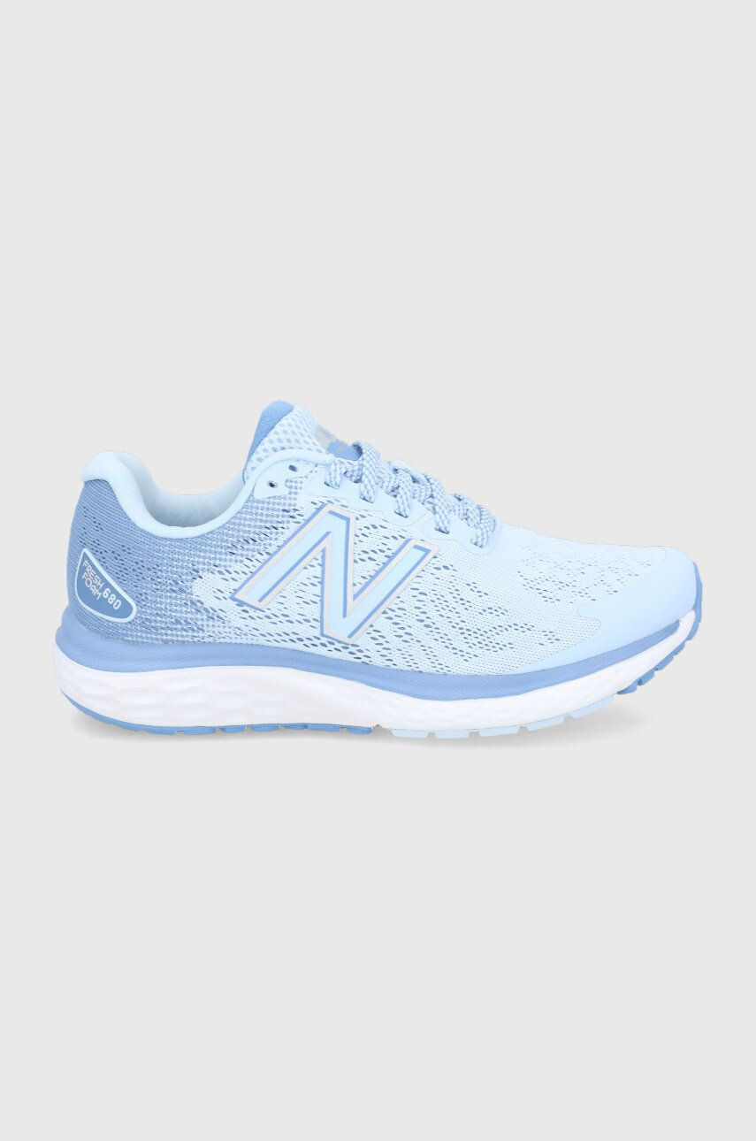 New Balance Boty W680LB7 na plochém podpatku - Pepit.cz