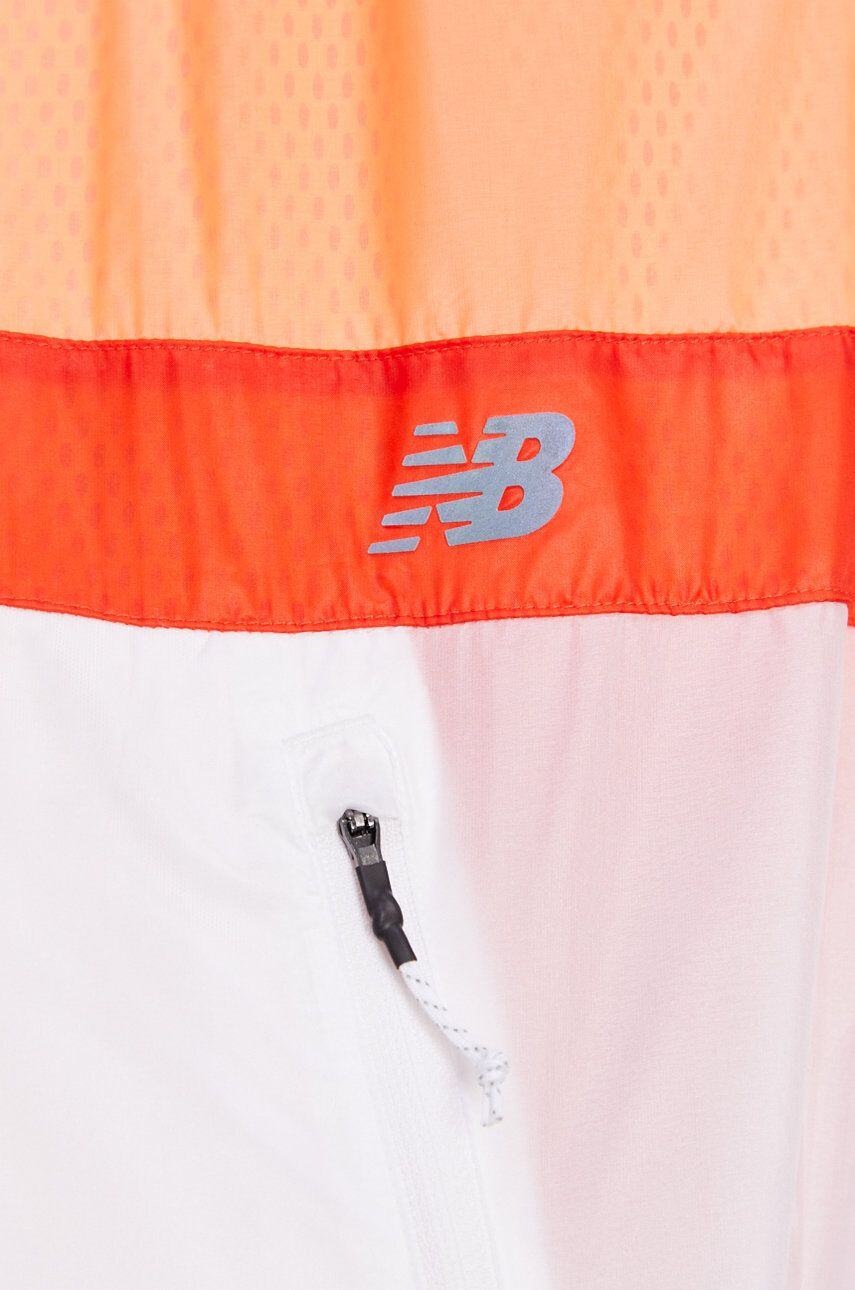 New Balance Bunda dámská oranžová barva přechodná - Pepit.cz