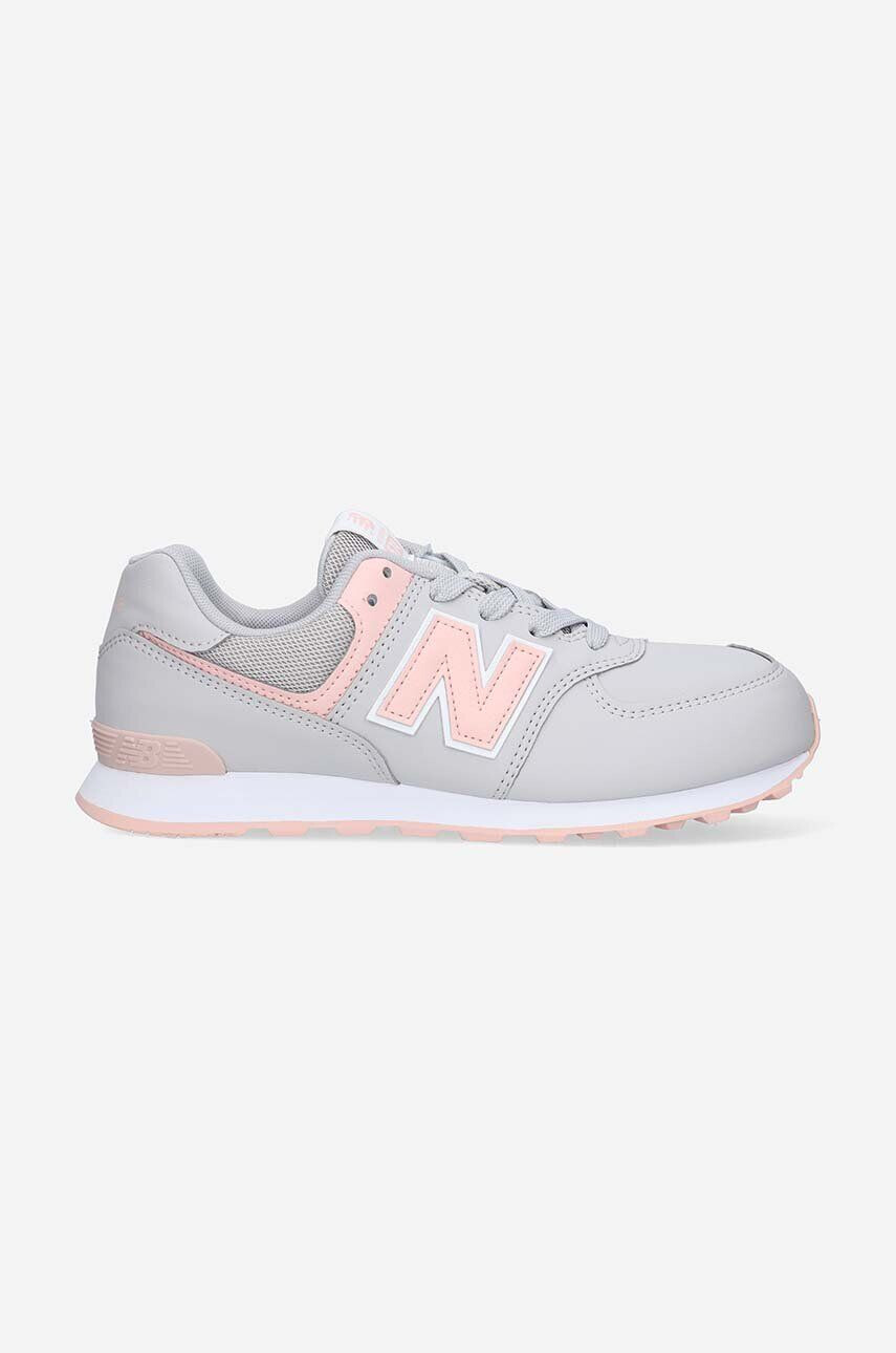 New Balance Dětské sneakers boty šedá barva - Pepit.cz