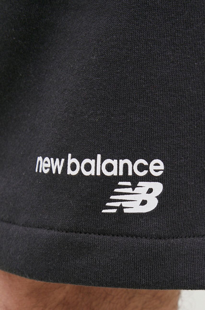 New Balance Kraťasy dámské růžová barva hladké high waist - Pepit.cz