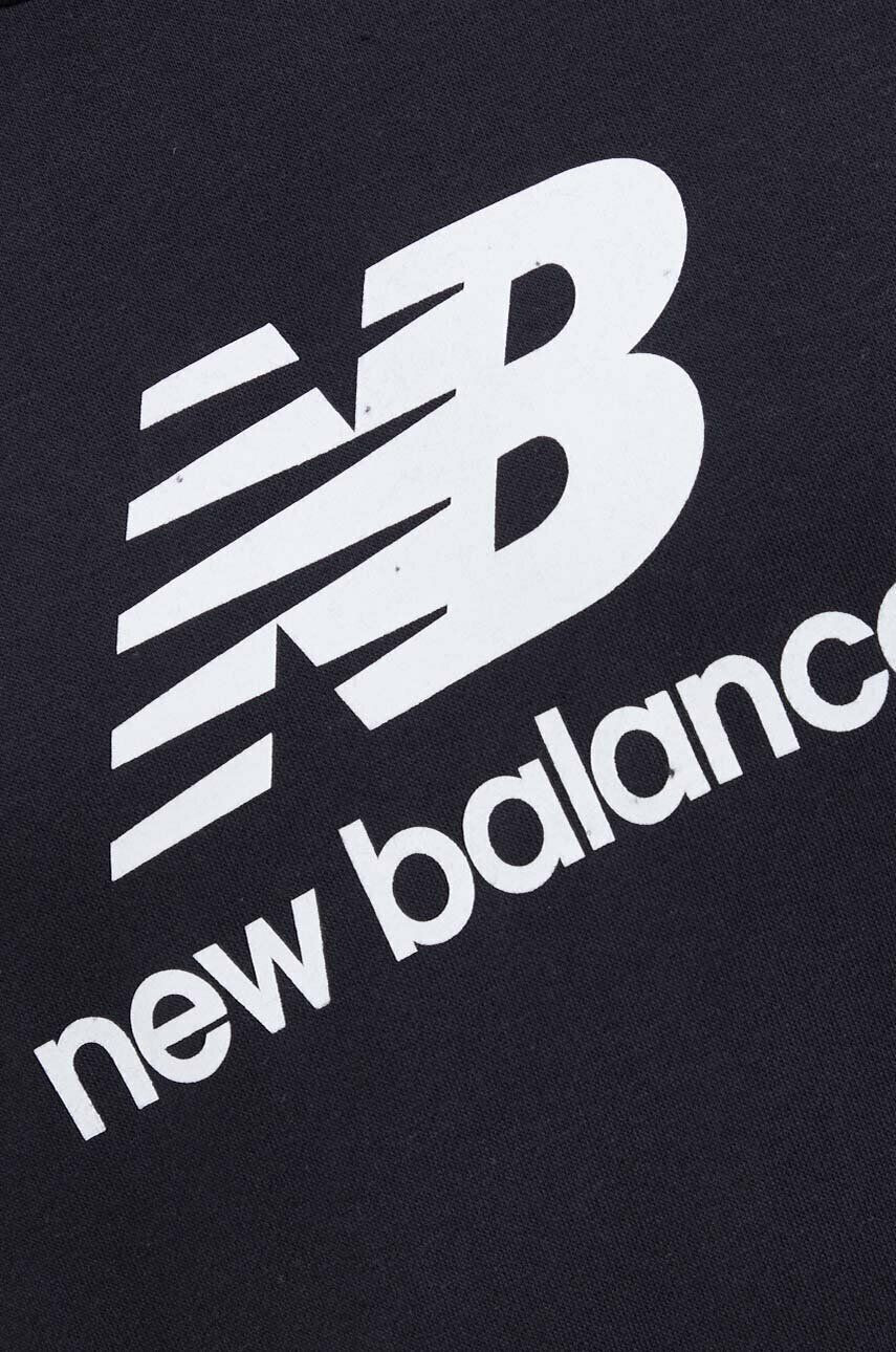 New Balance Mikina pánská černá barva vzorovaná MT31538BK-8BK - Pepit.cz