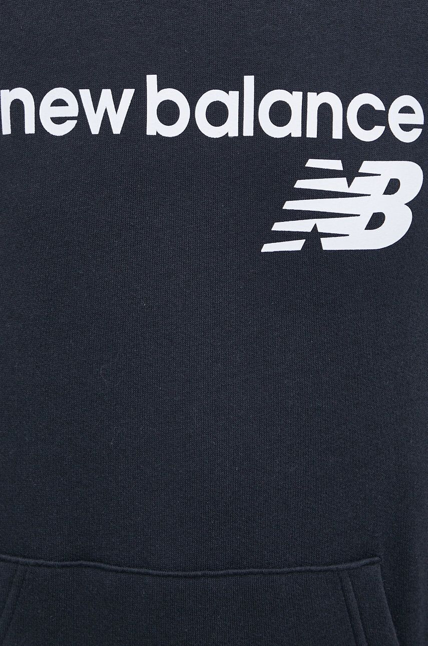 New Balance Mikina WT03810BK dámská černá barva hladká - Pepit.cz