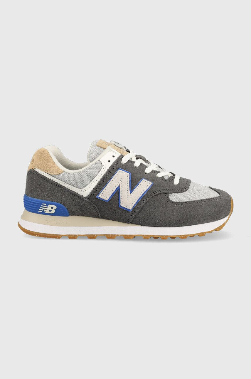 New Balance Semišové sneakers boty U574ss2 šedá barva U574SS2-SS2 - Pepit.cz