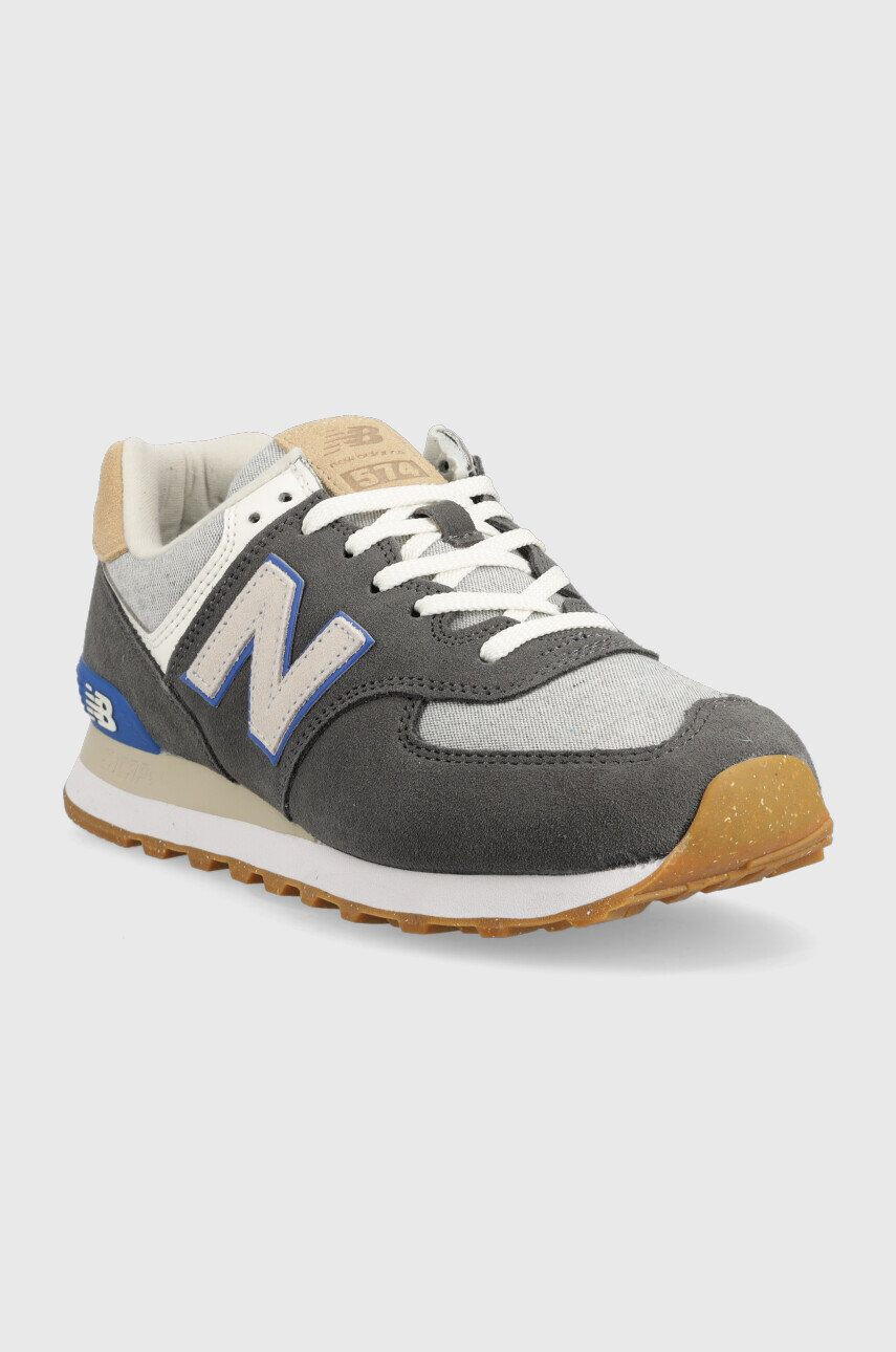 New Balance Semišové sneakers boty U574ss2 šedá barva U574SS2-SS2 - Pepit.cz