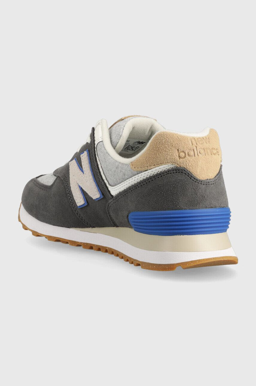 New Balance Semišové sneakers boty U574ss2 šedá barva U574SS2-SS2 - Pepit.cz