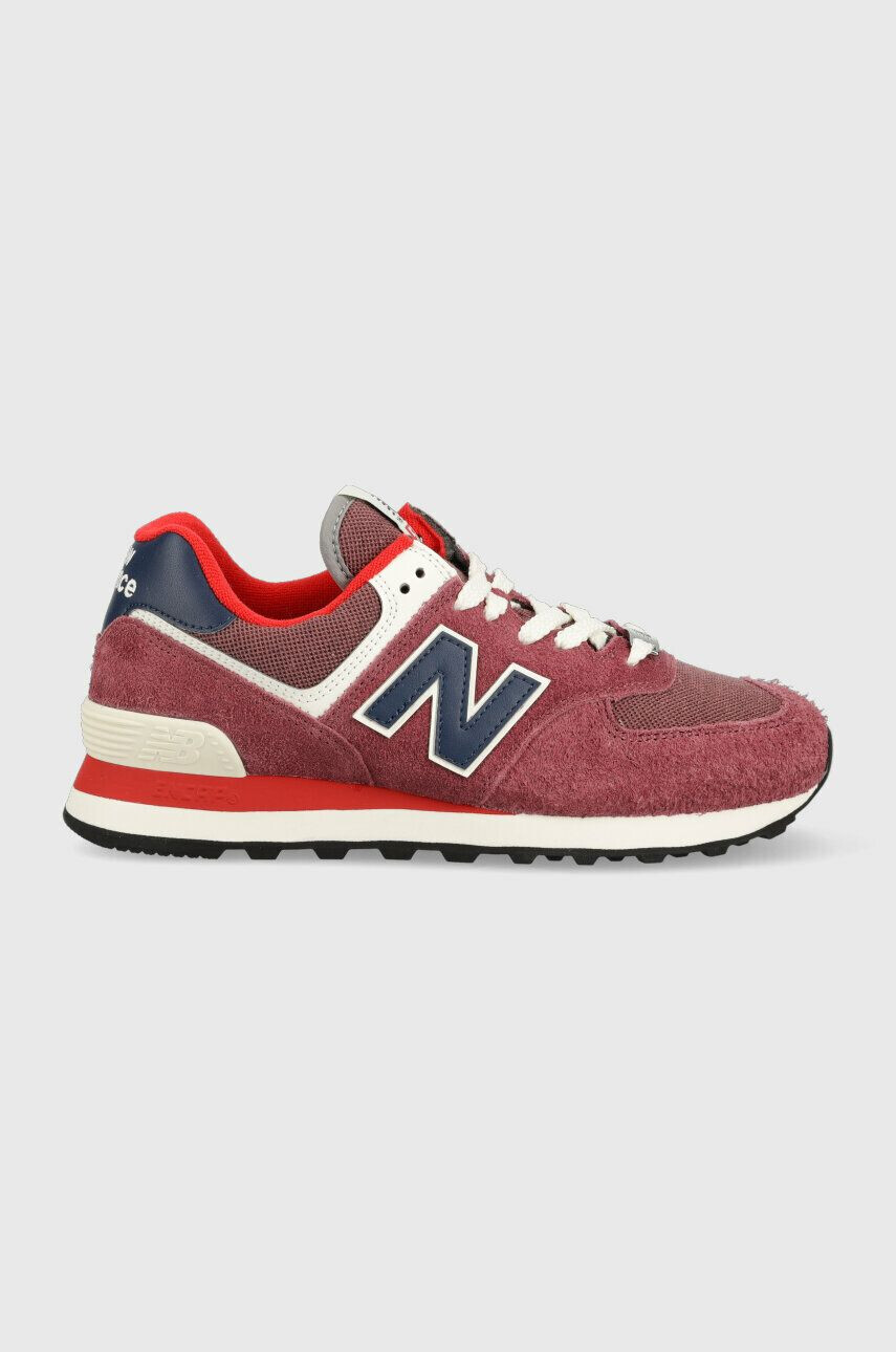 New Balance Sneakers boty U574RX2 vínová barva U574RX2-RX2 - Pepit.cz