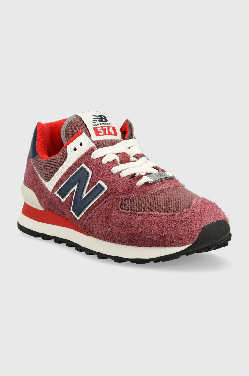 New Balance Sneakers boty U574RX2 vínová barva U574RX2-RX2 - Pepit.cz