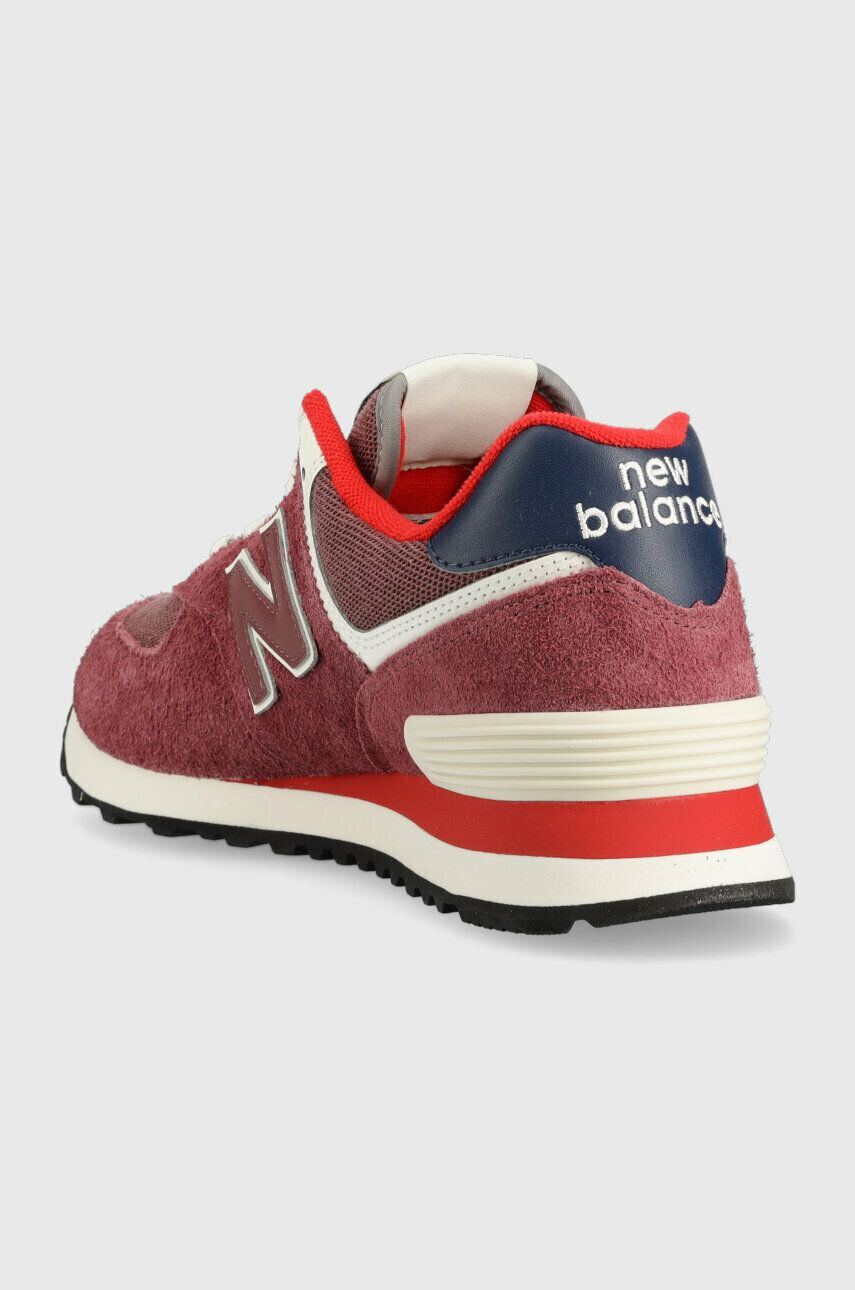 New Balance Sneakers boty U574RX2 vínová barva U574RX2-RX2 - Pepit.cz