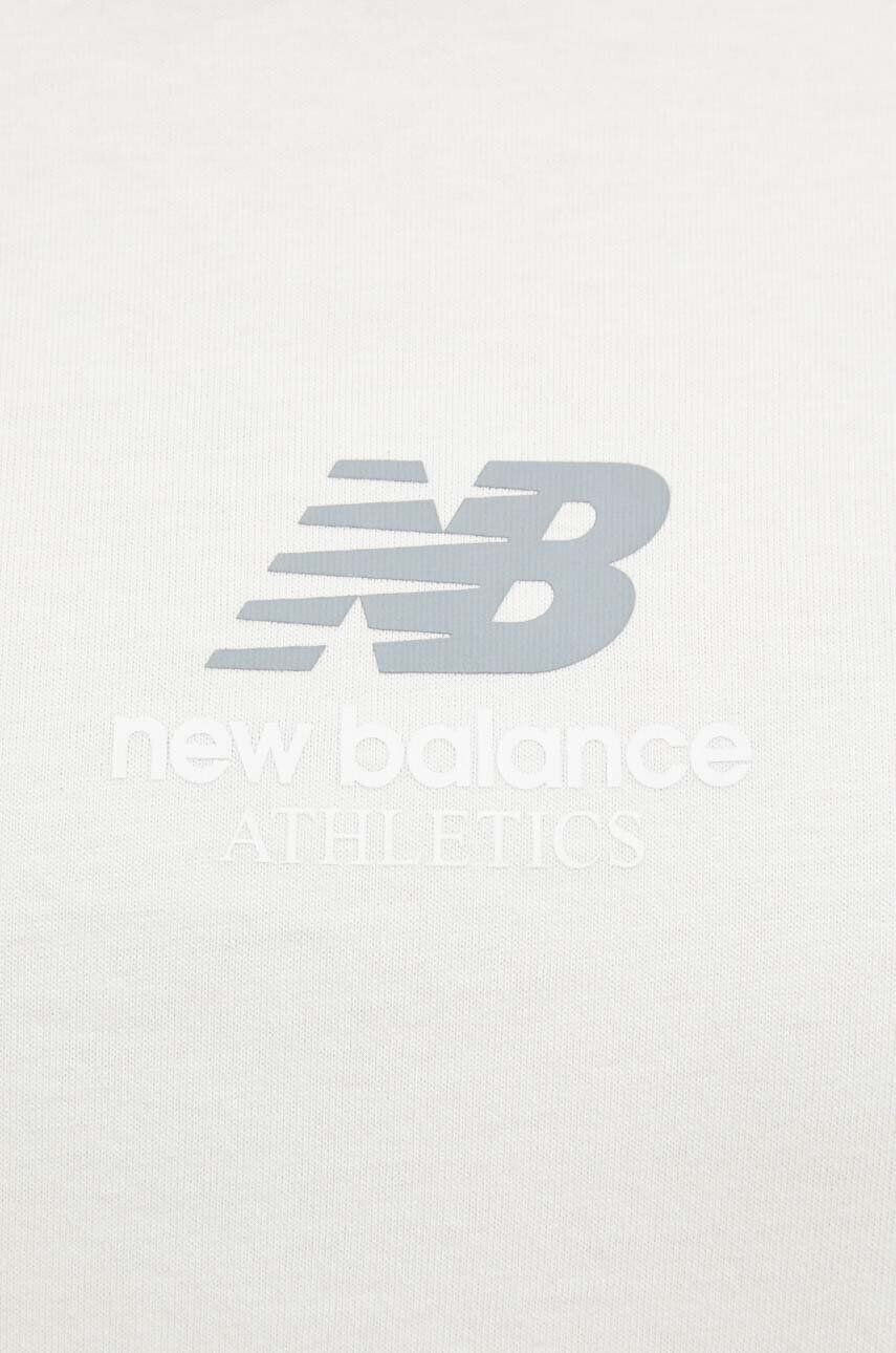 New Balance Tričko Athletics Remastered béžová barva - Pepit.cz