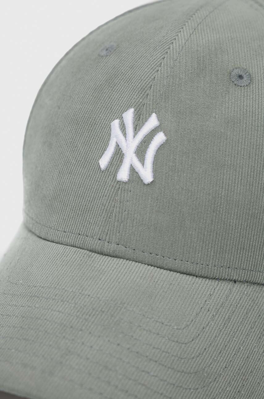 New Era Manšestrová kšiltovka zelená barva NEW YORK YANKEES - Pepit.cz