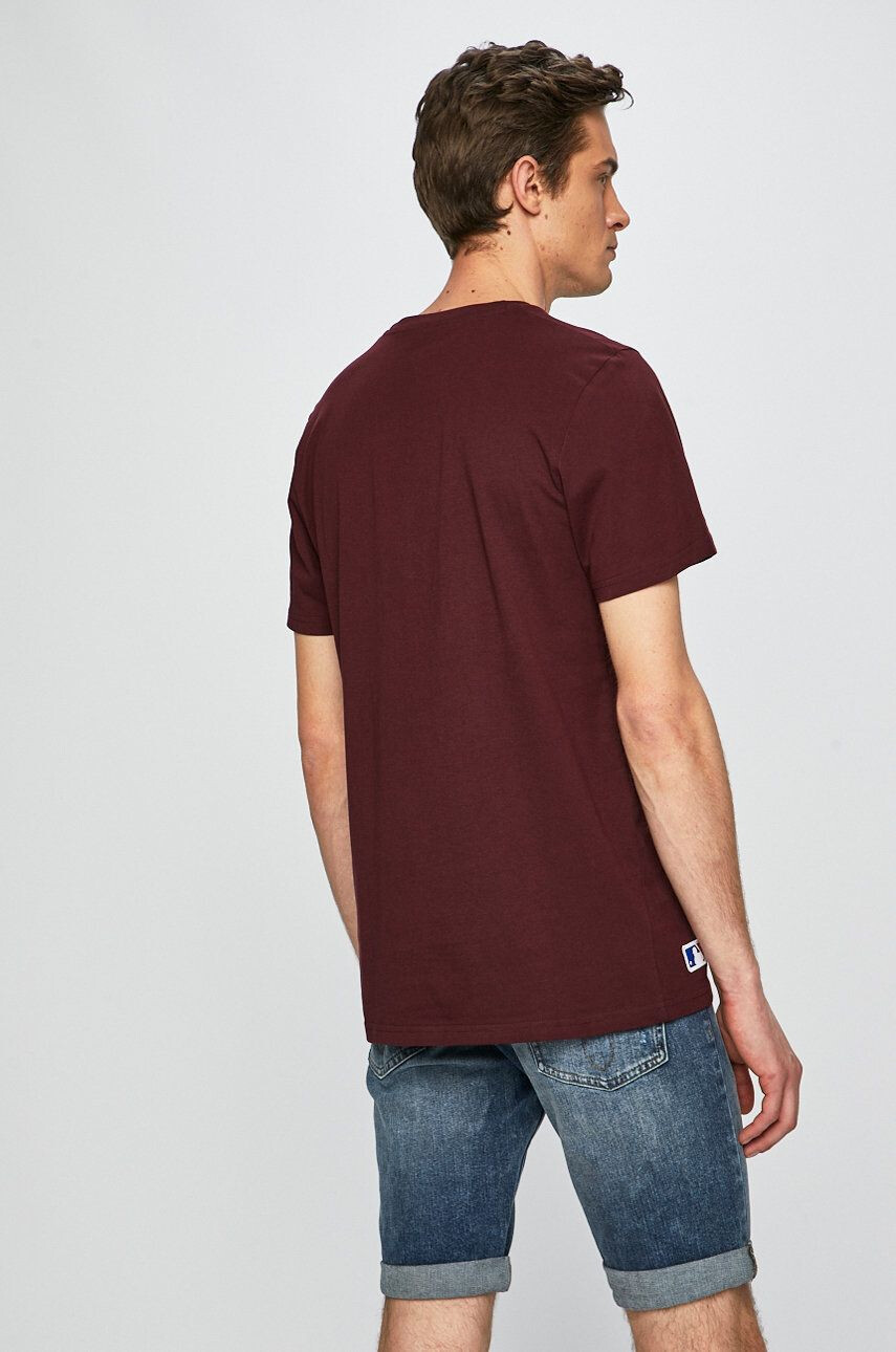 New Era Tričko 11863695-maroon - Pepit.cz