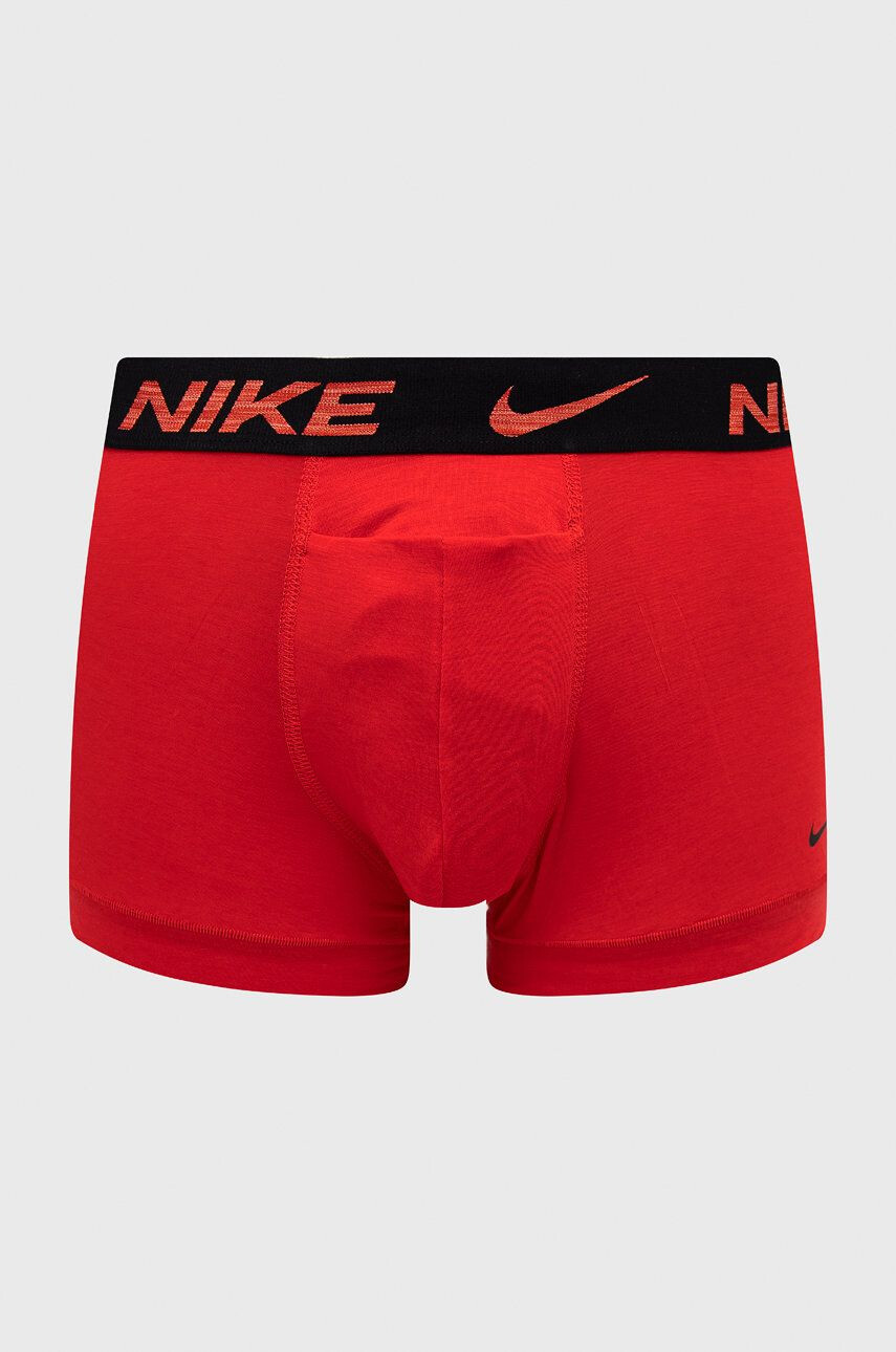 Nike Boxerky pánské červená barva - Pepit.cz