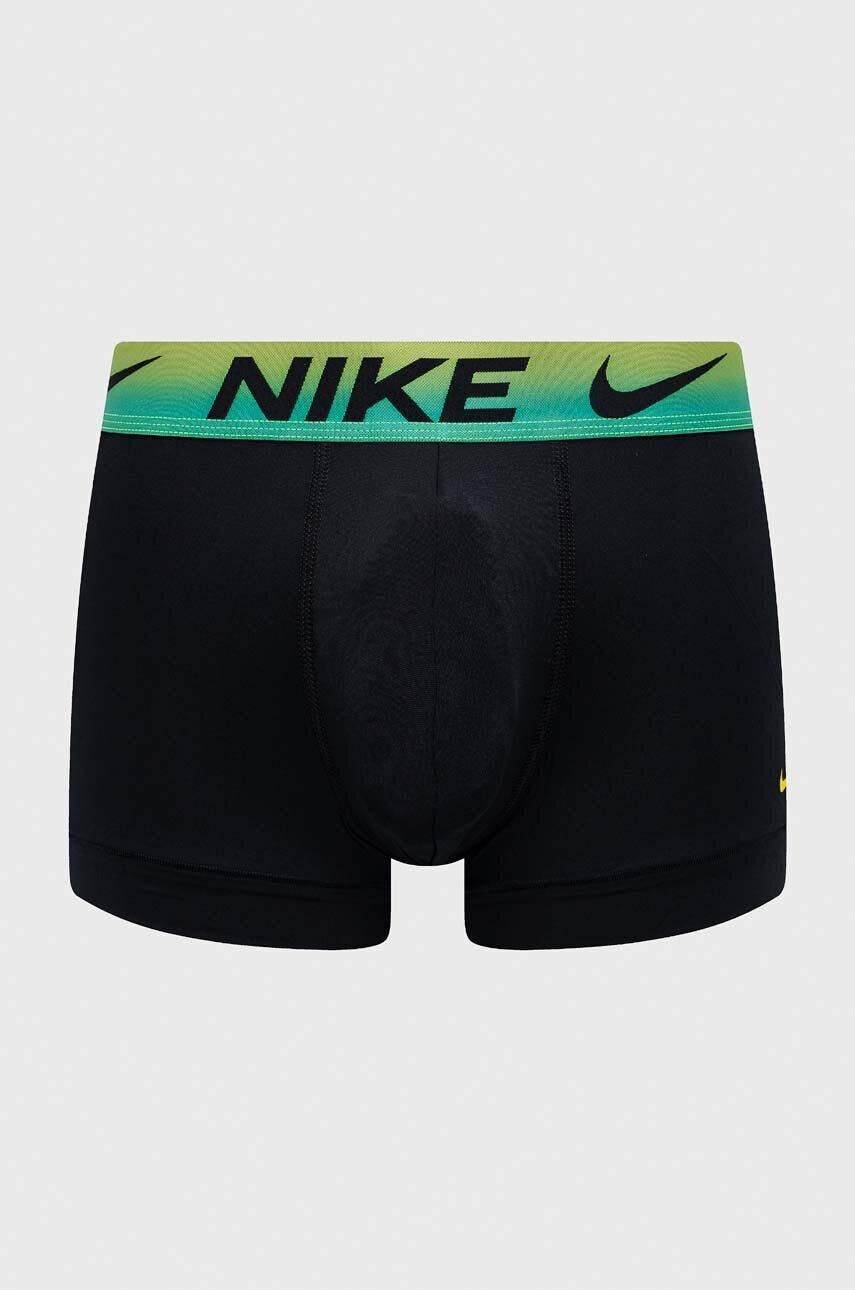 Nike Boxerky 3-pack pánské zelená barva - Pepit.cz