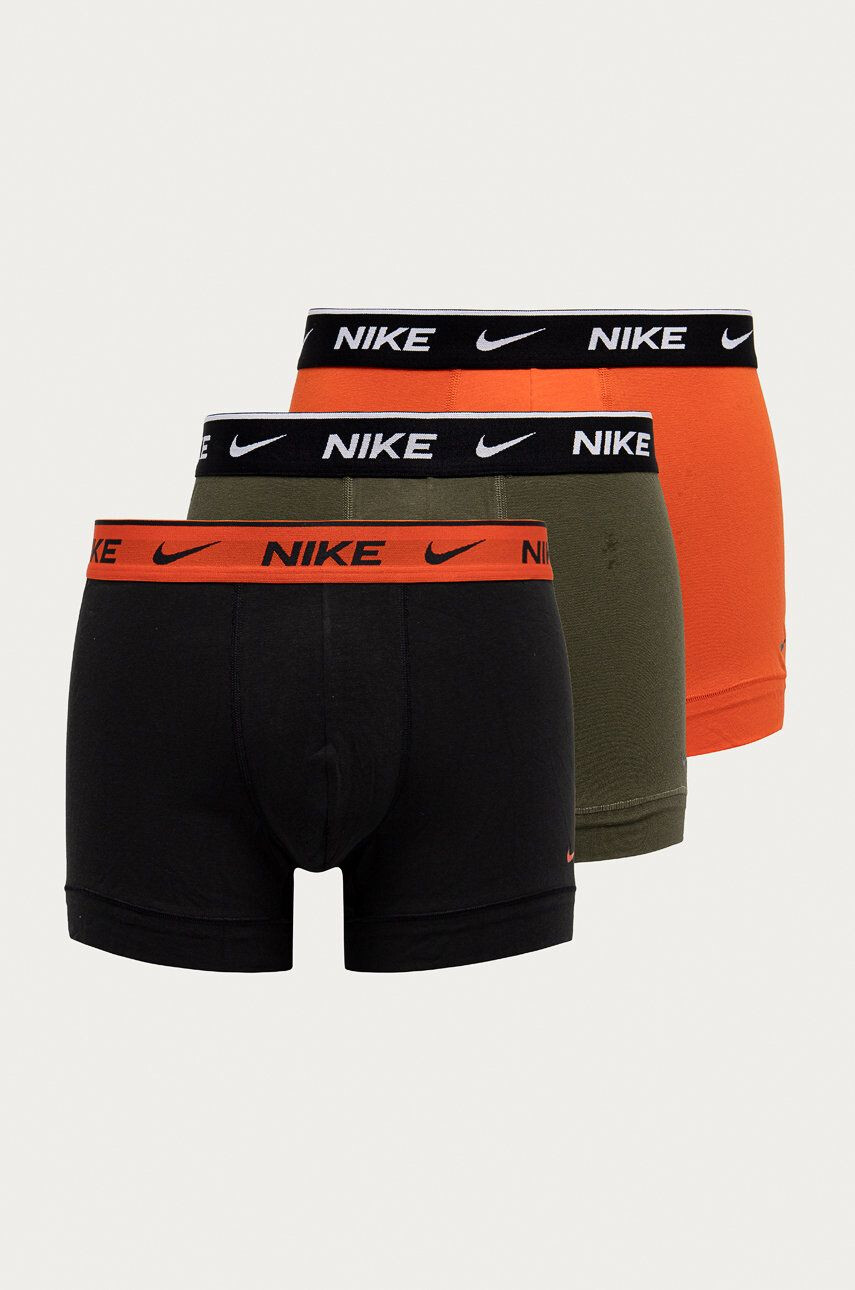 Nike Boxerky 3-pack pánské šedá barva - Pepit.cz