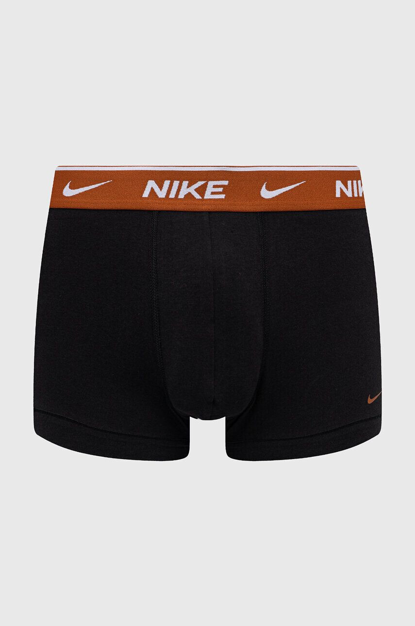 Nike Boxerky 3-pack pánské vínová barva - Pepit.cz