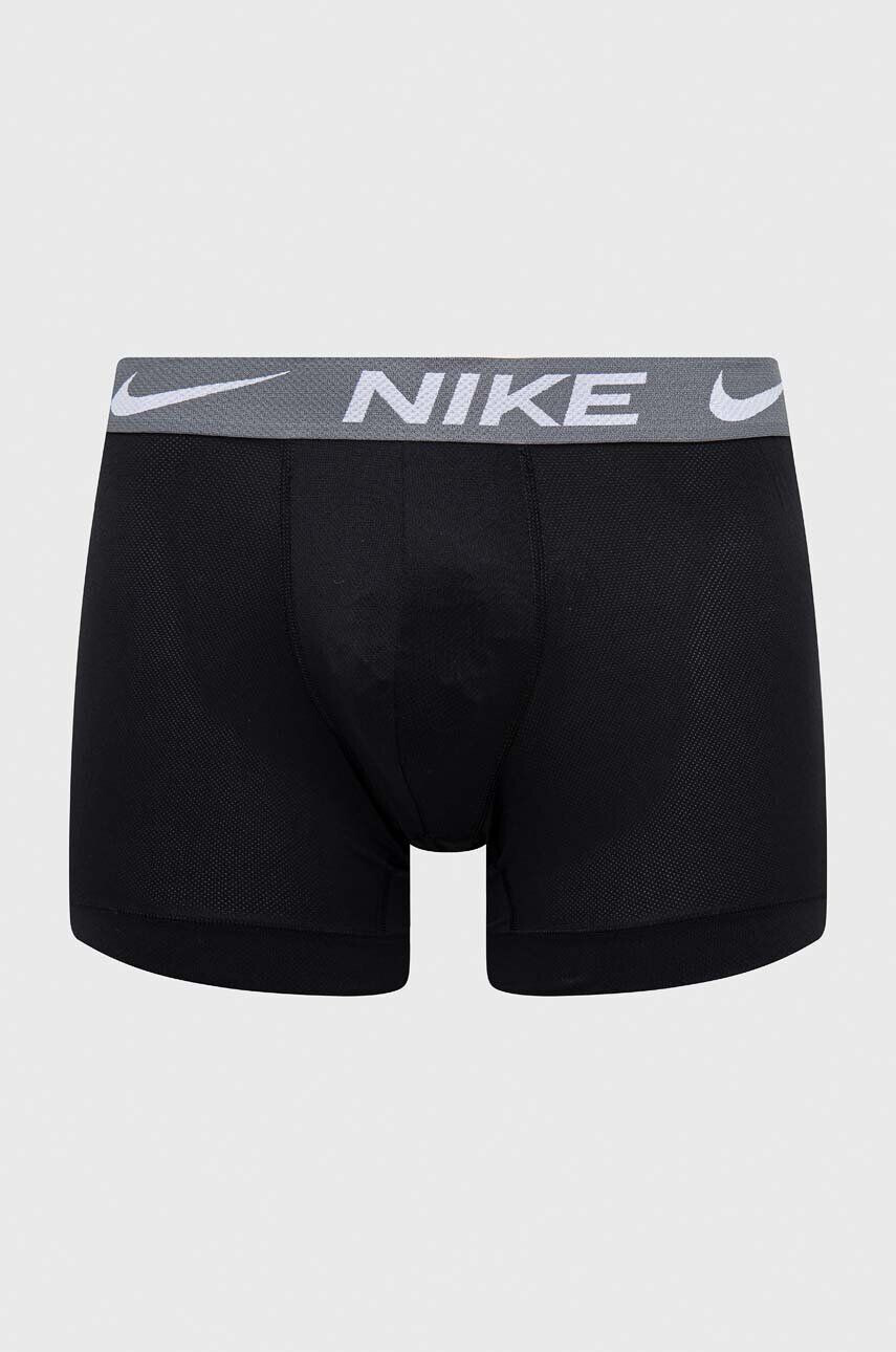 Nike Boxerky 3-pack pánské černá barva - Pepit.cz