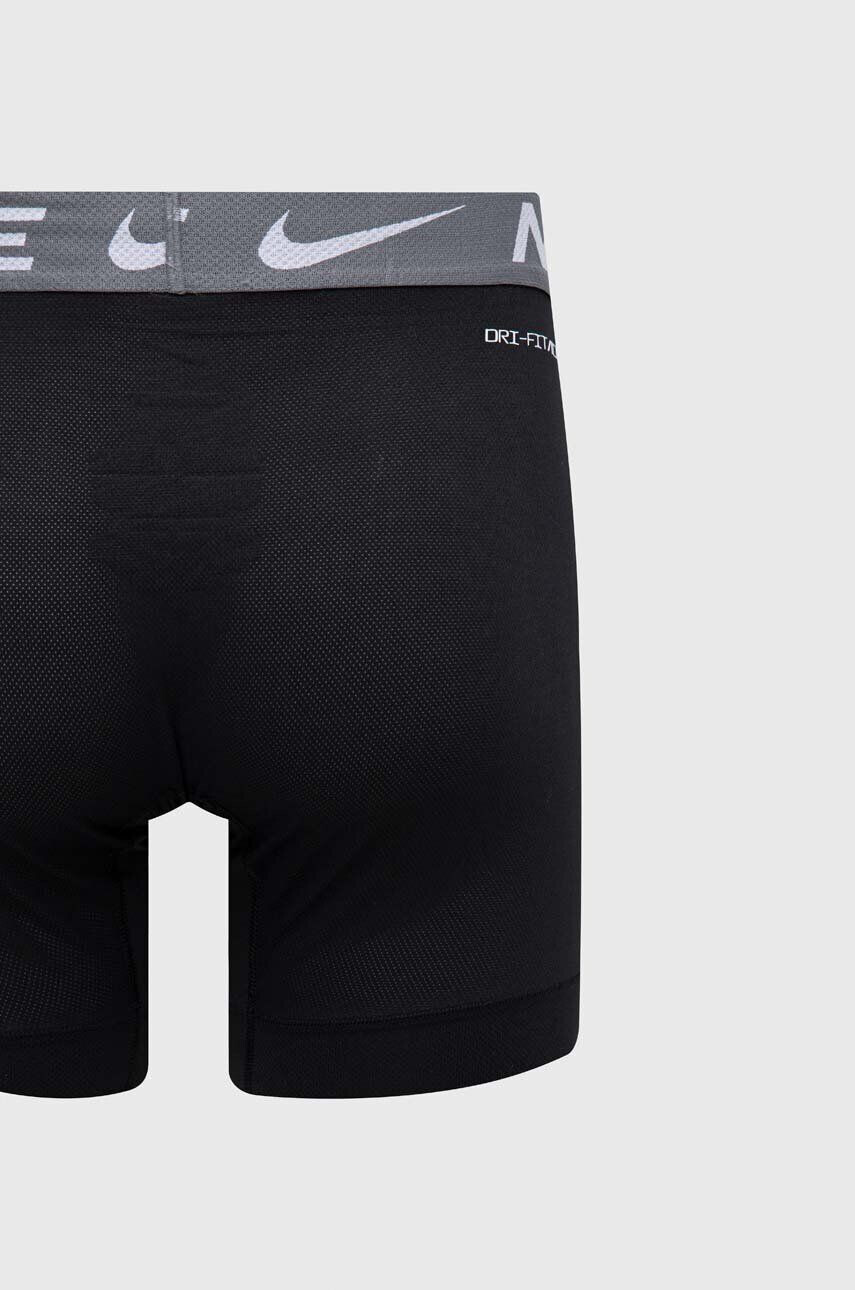 Nike Boxerky 3-pack pánské černá barva - Pepit.cz