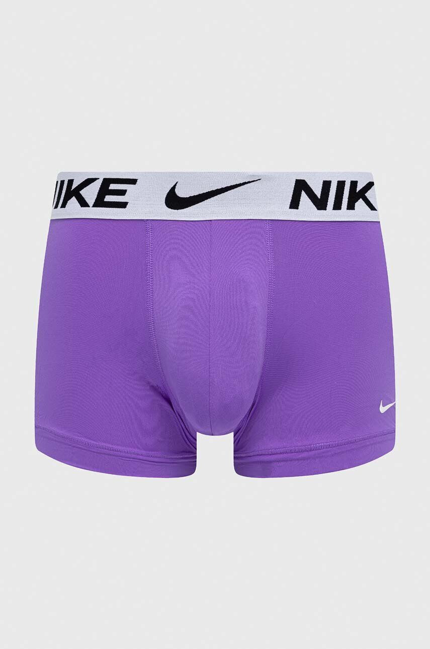 Nike Boxerky 3-pack pánské fialová barva - Pepit.cz